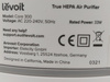 Oczyszczacz powietrza Levoit Core 300 33W 187 m3/h 24-48dB