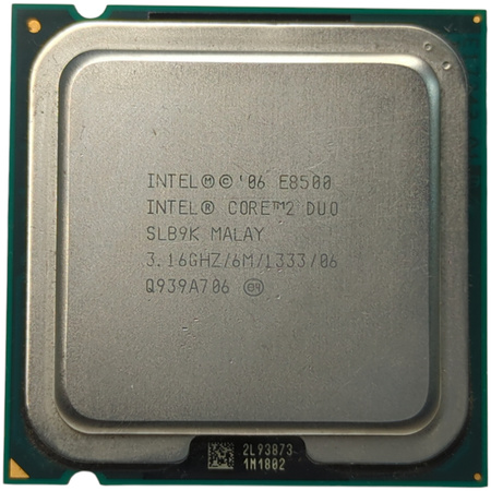 Procesor Intel Core 2 Duo E8500 2 rdzenie 3.16 GHz 6MB L2 Cache LGA775