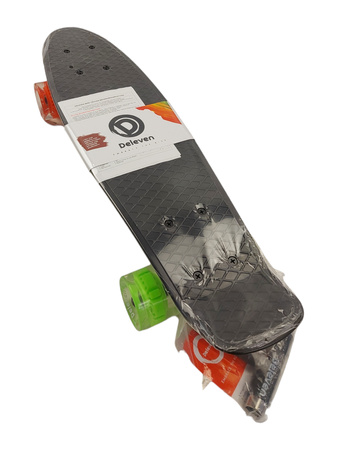 Deskorolka Deleven 22" 56cm z kółkami LED dla początkujących