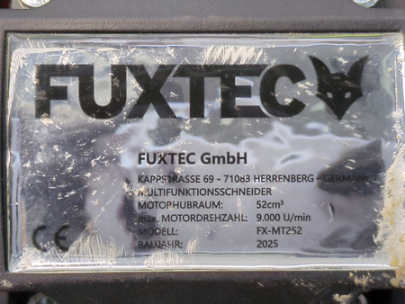 Kosa spalinowa FUXTEC FX-MT252 3 KM 52 cm³ 40 cm 7,2 kg