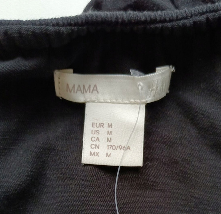 Sukienka ciążowa H&M M Czarna