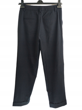 SPODNIE DAMSKIE GARNITUROWE GRANATOWE CLOSED ROZ.27