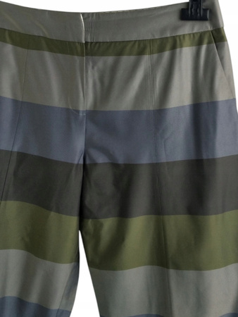 SPODNIE DAMSKIE W PASKI EMPORIO ARMANI ROZ.46