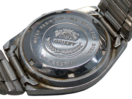 Zegarek męski na bransolecie Orient 3 Star japoński srebrny