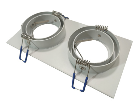 Oczko oprawa podwójna GU10 / MR16 LED SPOT LIGHT FITTING 155X75MM AIGOSTAR