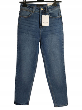 SPODNIE JEANSOWE DAMSKIE MOHITO ROZMIAR 34 NIEBIESKIE