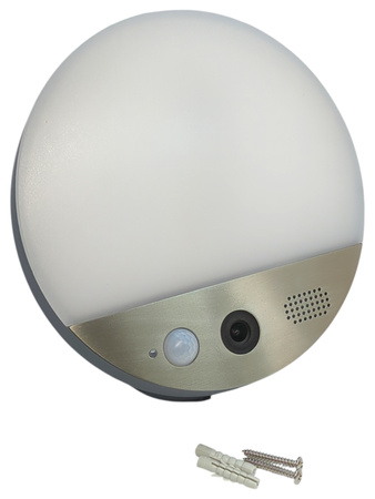 LEDVANCE Smart+ WiFi Round Camera LED Wall Light 15W 950lm 3000K IP44