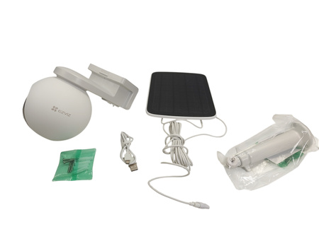 Kamera EZVIZ HB8 Zewnętrzna, Wi-Fi, Kamera obrotowa + Panel solarny