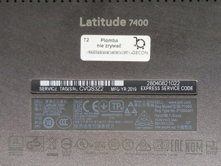 Laptop Dell Latitude 7400 Intel Core I5-8265U 500GB M.2 NVME 1x32GB DDR4
