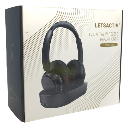 Słuchawki LETSACTIV M98 Bluetooth 5.2 do TV 90m 45h