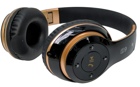 Słuchawki bezprzewodowe 6S Bluetooth 5.0 nauszne 40h MP3