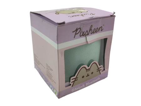 PUSHEEN THE CAT Głośnik Bluetooth z podświetleniem RGB 5 W miętowy