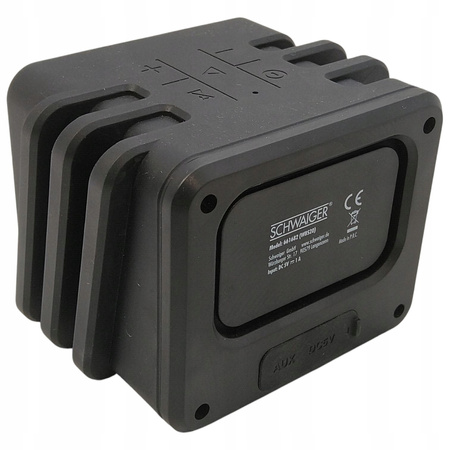 Głośnik bezprzewodowy SCHWAIGER 661682 (WBS20) 10W Czarny