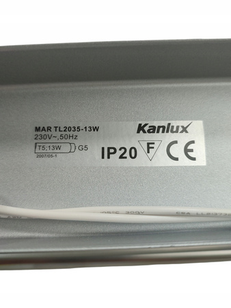 Podszafkowa oprawa liniowa 13W Kanlux MERA TL-13/2700K
