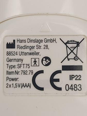 Termometr bezdotykowy Sanitas SFT 75 LED