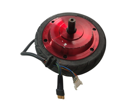 SILNIK Z OPONĄ C24V180124697 CZERWONY KOŁO HULAJNOGI MOTUS 6,5