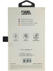 Oryginalne etui Plecki do Samsung Galaxy s23+ CASE KARL LAGERFELD biały