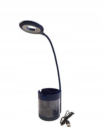 LAMPKA BIURKOWA AKUMULATOROWA Z POJEMNIKIEM SMUKEE 240296-A-DB