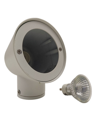 Kinkiet zewnętrzny ITALUX Zack White 2018/WH-7 LED GU10 IP44 biały