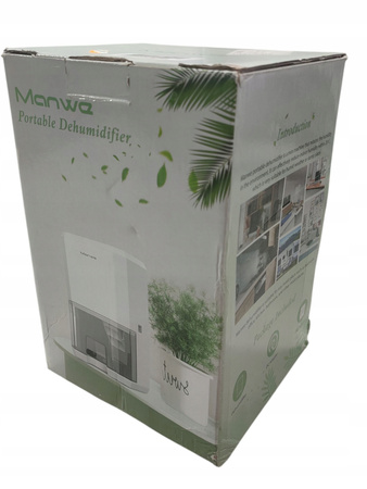Osuszacz powietrza MANWE MW601 22,5 W 0,35 l/24 h z lampką pojemność 1200ml