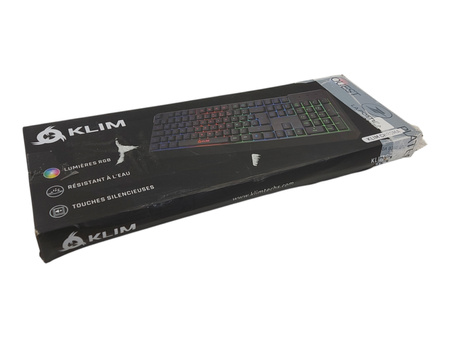Klawiatura przewodowa membranowa Klim Chroma AZERTY