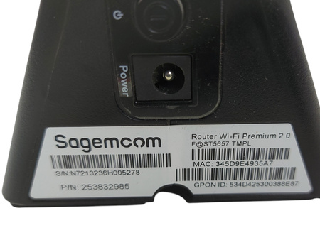 Router Sagecom FAST 5657 802.11ac światłowód T-Mobile