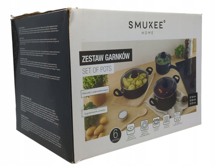 Zestaw garnków 20CM i 22CM SMUKEE 240236-01