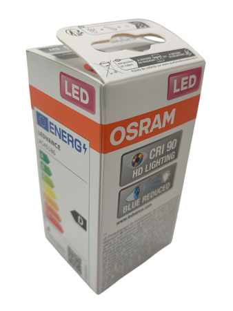Żarówka LED E27 3.4W = 40W 2700K Ciepła CRI90 Filament Ściemnialna OSRAM