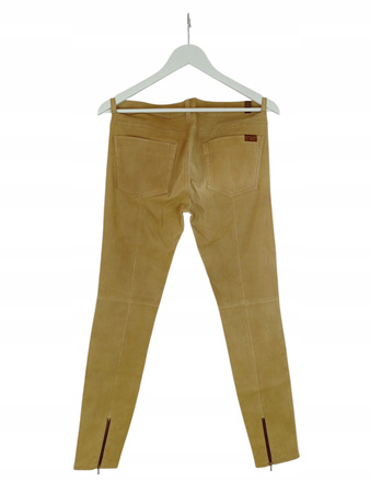 SPODNIE DAMSKIE BRĄZOWE 7 FOR ALL MANKIND ROZMIAR 28