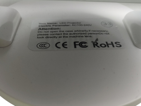 Projektor Kiano Relax 1280x800 WiFi Bluetooth 5 Airplay Android 11