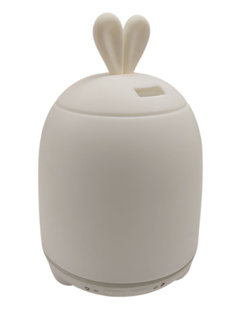Rabbit & Friends Królik Dyfuzor Lampka Nocna Biała