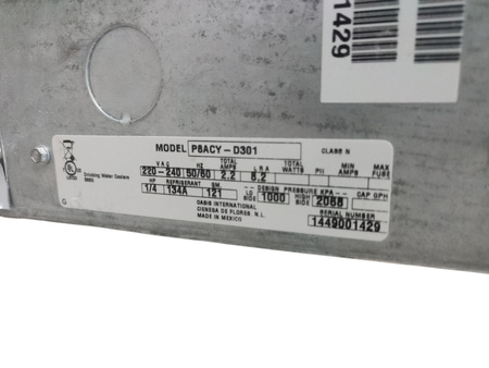 Fontanna ścienna Oasis VersaCooler P8ACY-D301 60L/h stal nierdzewna