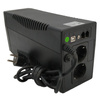 Zasilacz awaryjny UPS ActiveJet Aje EASY 650 LCD USB 650VA/360W