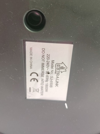 Air Fryer Frytkownica beztłuszczowa EXTRALINK SJ-650B 6,5l 1800W Czarny