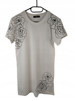 T-Shirt damski DIESEL Rozmiar XS Biały