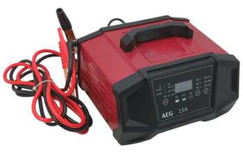 PROSTOWNIK AUTOMATYCZNY AEG WM15 6V/12V, 15A, 100A