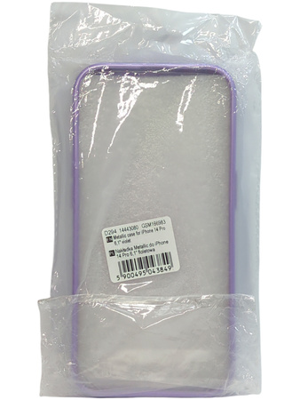 Etui Plecki do Apple Iphone 14 Pro Fioletowe Metalic