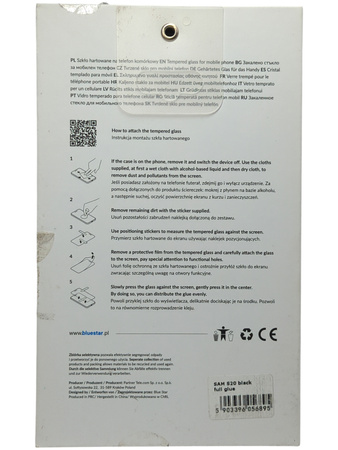 Szkło hartowane Blue Star 5D - do Samsung Galaxy S20