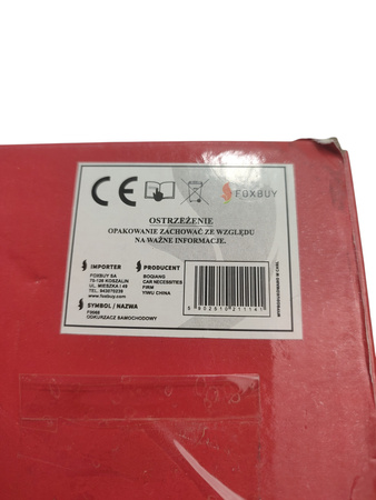 Odkurzacz samochodowy Foxbuy SS-801 120W 12V czarny