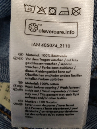 SPODNIE JEANSOWE DAMSKIE ESMARA ROZMIAR 38 NIEBIESKIE