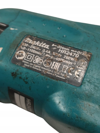 Młotowiertarka elektryczna MAKITA HR2470 780W SDS+ 2.7J + WALIZKA