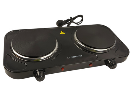 Kuchenka elektryczna Esperanza Cotopaxi EKH010K 2000 W 2 Pola grzewcze