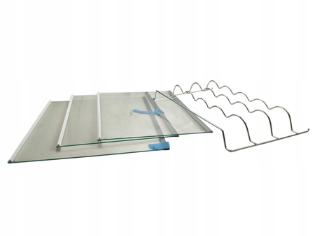 KOMPLET PÓŁEK DO LODÓWKI WHIRLPOOL W5 811E OX