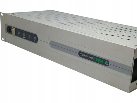 Zasilacz awaryjny UPS Ever ECO Pro 1000 (1000VA/650W, AVR, CDS, 19" 2U)