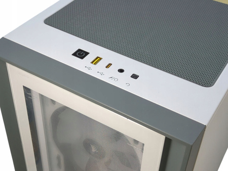 Obudowa komputerowa Corsair iCUE 4000X RGB TG Midi Tower biały