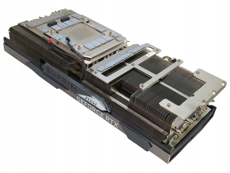 Chłodzenie karty graficznej NVIDIA MSI 4090 SUPRIM X
