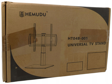STOJAK DO TELEWIZORA HEMUDU HT04B-001 BLACK STOJAK NA TELEWIZOR