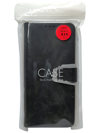 Etui z klapką / Kabura TENDER Book do Samsung Galaxy A14 4G / A14 5G czarne