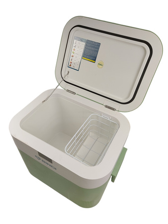Przenośna elektryczna lodówka 22 L 12V/24V BINGI HC-22P2 Zielona