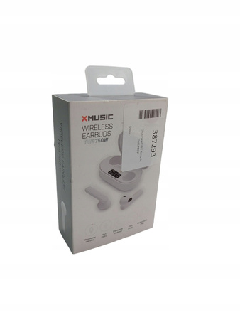 Słuchawki douszne Xmusic TWS750W Białe